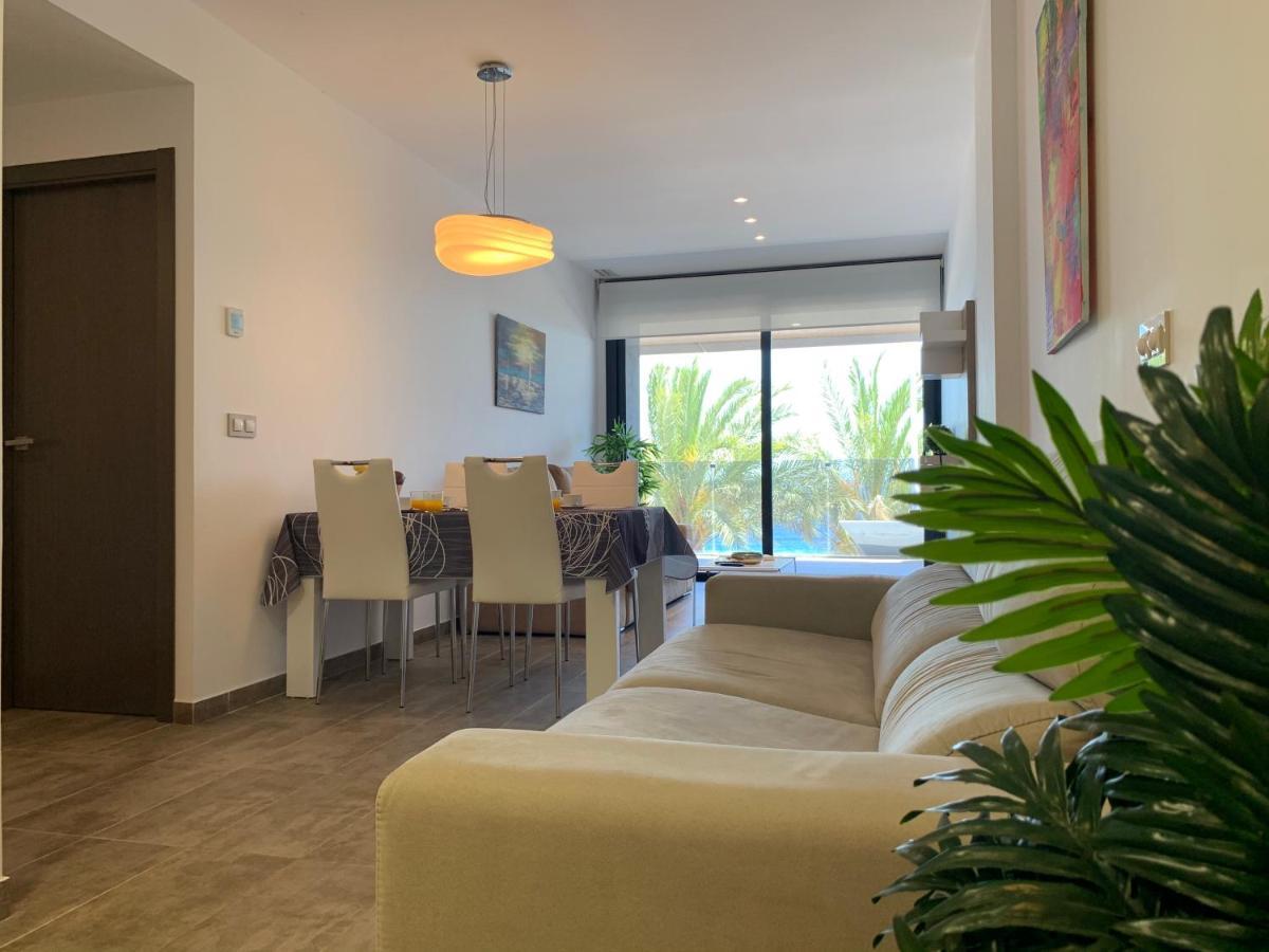 Apartamento De Lujo En Primera Linea De Playa 베니돔 외부 사진