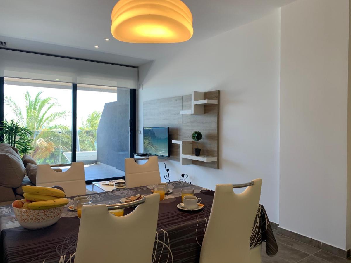 Apartamento De Lujo En Primera Linea De Playa 베니돔 외부 사진