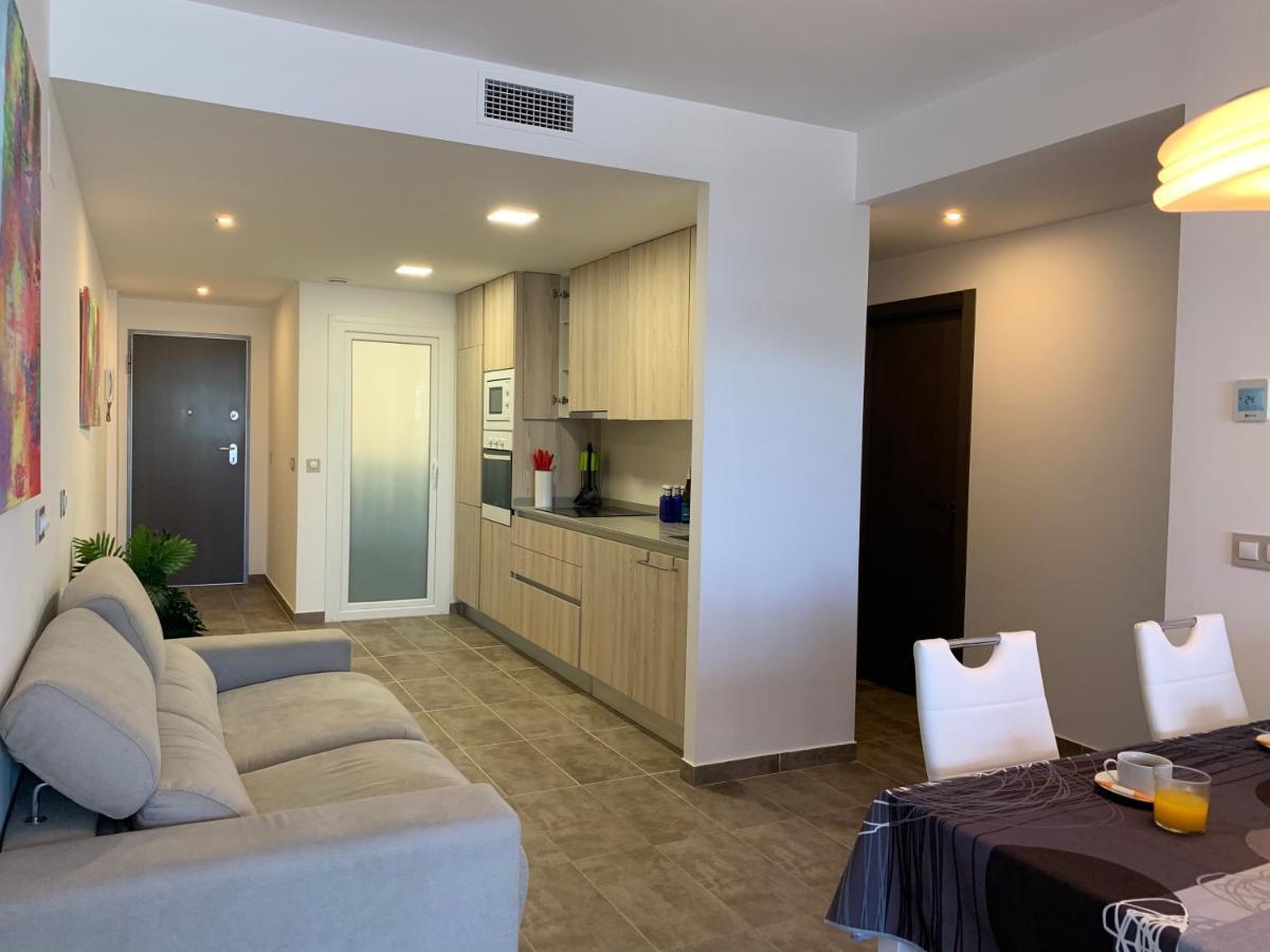 Apartamento De Lujo En Primera Linea De Playa 베니돔 외부 사진