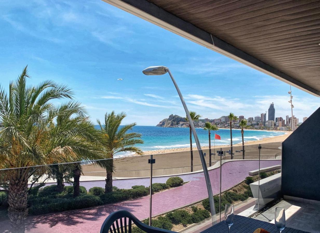 Apartamento De Lujo En Primera Linea De Playa 베니돔 외부 사진