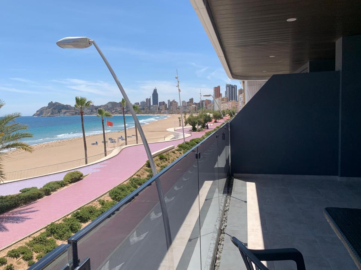 Apartamento De Lujo En Primera Linea De Playa 베니돔 외부 사진